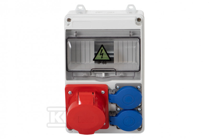 Розподільна коробка LAGO 7M - розетки - F3.0849